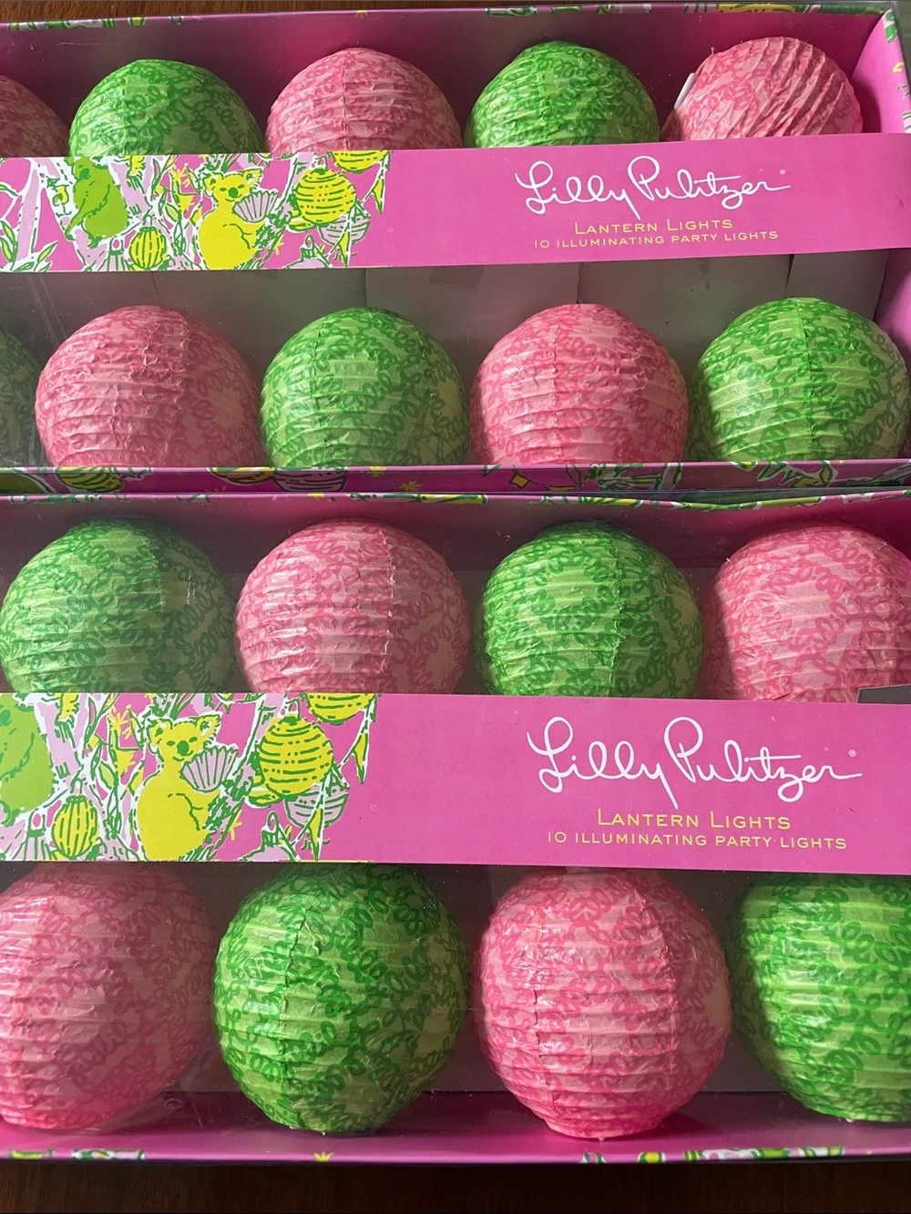 Lilly Pulitzer Lantern Lights
